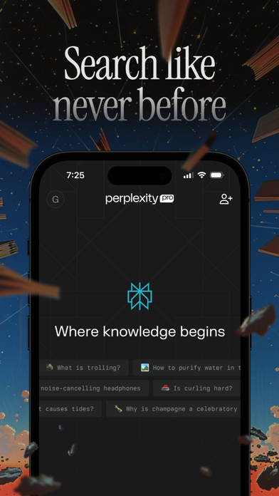 Perplexity - AI Search & Chat App Store screenshot 1