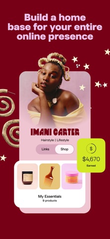 Linktree: Link in Bio Creator App Store screenshot 1