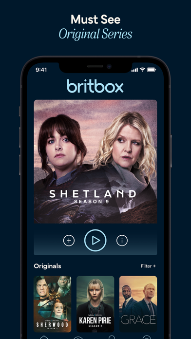 BritBox: The Best British TV App Store screenshot 2