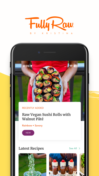 FullyRaw by Kristina App Store screenshot 1