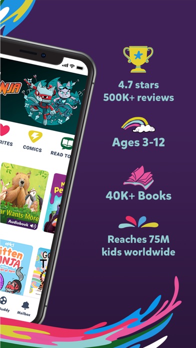 Epic - Kids' Books & Reading App Store screenshot 2