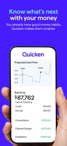 Quicken: Budget & Track Money App Store screenshot 1
