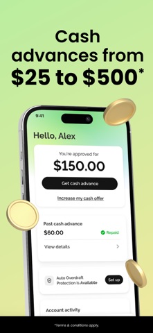 Grant Cash Advance App Store screenshot 1