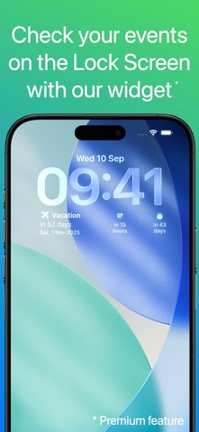 Countdown App Store screenshot 2