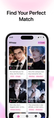 Whispy AI: Cozy Chat App Store screenshot 2