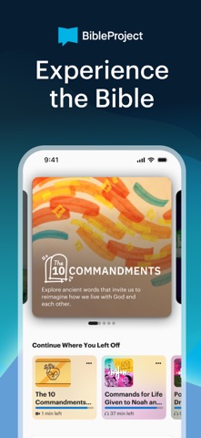 BibleProject App Store screenshot 1