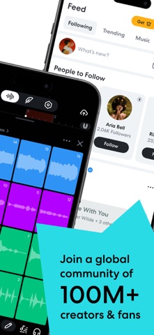 BandLab – Music Maker & Beats App Store screenshot 2