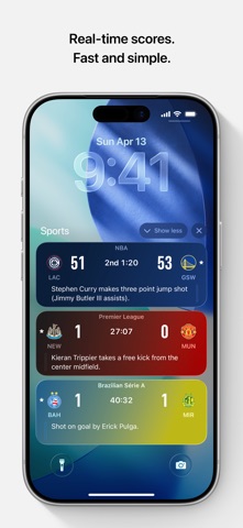 Apple Sports App Store screenshot 1