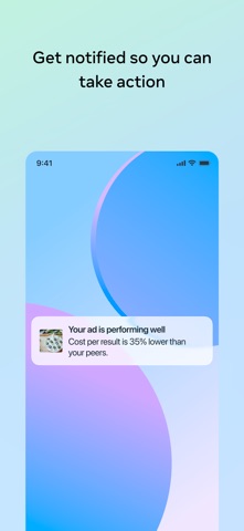 Meta Ads Manager App Store screenshot 2