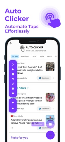 Auto Clicker: Tap Automation App Store screenshot 1