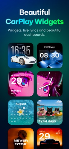 CARFACE Car Widgets & Lyrics App Store screenshot 2