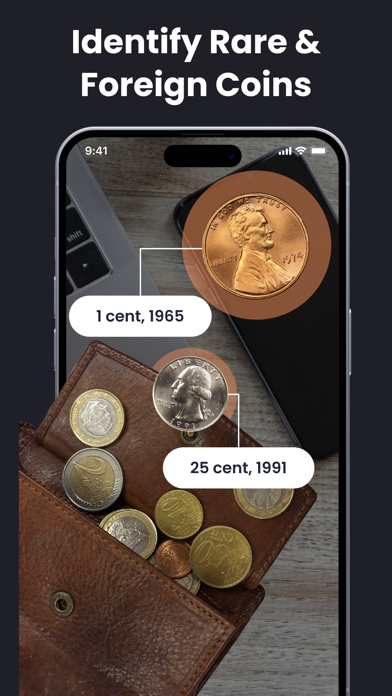 CoinIn: Coin Scan Identifier App Store screenshot 1