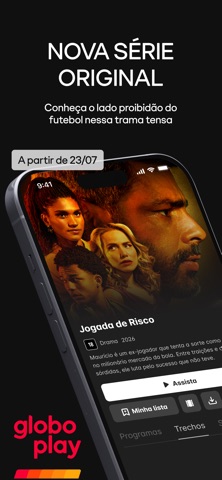 Globoplay: Novelas, séries e + App Store screenshot 1