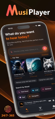 MusiPlayer - Music X Streaming App Store screenshot 1