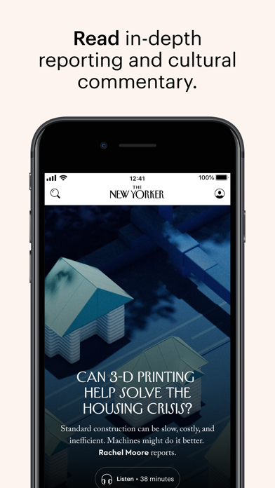 The New Yorker App Store screenshot 2