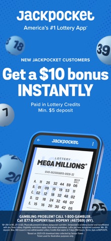 Jackpocket Lottery App App Store screenshot 1