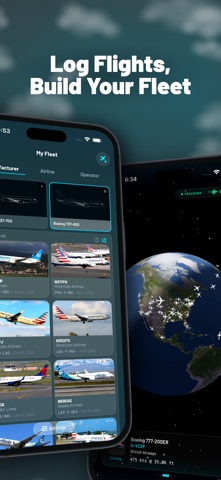 Fleet: Planes You’ve Flown App Store screenshot 1
