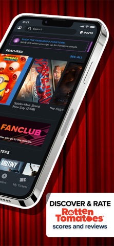 Fandango - Get Movie Tickets App Store screenshot 2