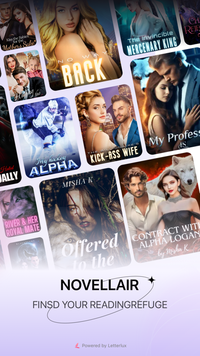 Novellair App Store screenshot 1
