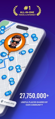 WiFi Map: Free WiFi Near You App Store screenshot 2