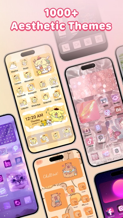 Themie: Wallpapers & Theme App Store screenshot 1