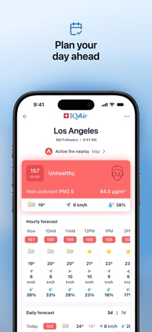 IQAir AirVisual | Air Quality App Store screenshot 2