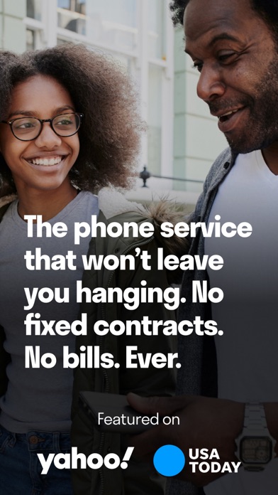TextNow: Call + Text Unlimited App Store screenshot 1