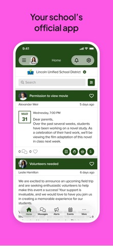 ParentSquare App Store screenshot 2
