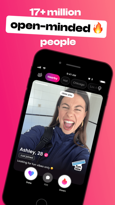 DOWN: The Casual Dating App App Store screenshot 2