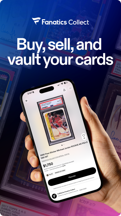 Fanatics Collect App Store screenshot 1