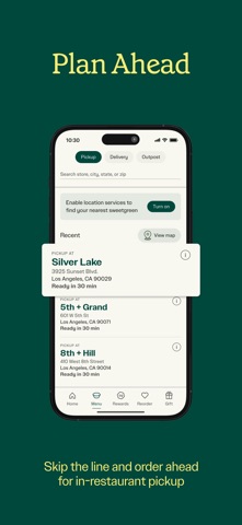 sweetgreen App Store screenshot 2
