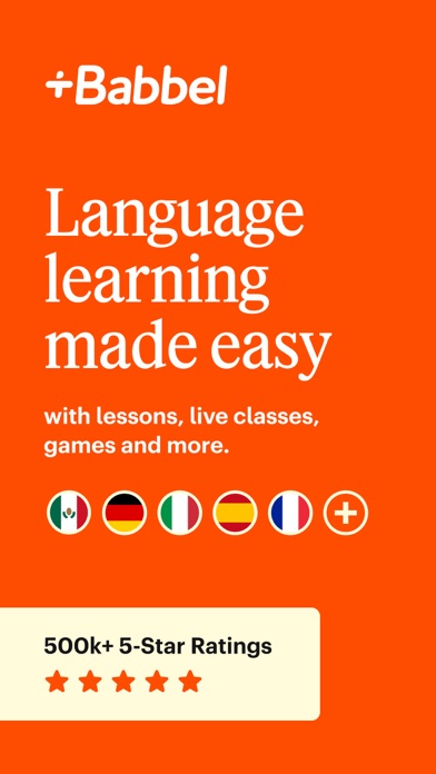 Babbel - Language Learning App Store screenshot 1