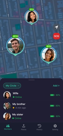 LocFam : Family Locator App Store screenshot 1