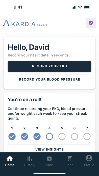 Kardia App Store screenshot 1