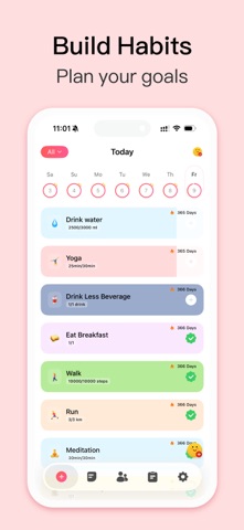 Habit Tracker App Store screenshot 1
