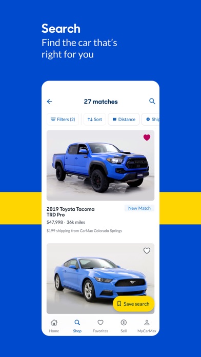 CarMax: Used Cars for Sale App Store screenshot 2