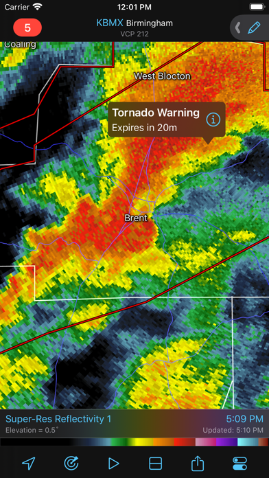 RadarScope App Store screenshot 2