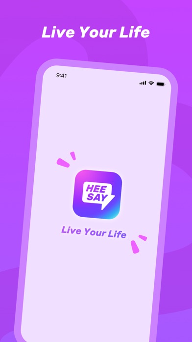 HeeSay:Blued Gay Chat & Dating App Store screenshot 1