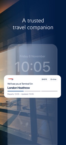 British Airways App Store screenshot 2