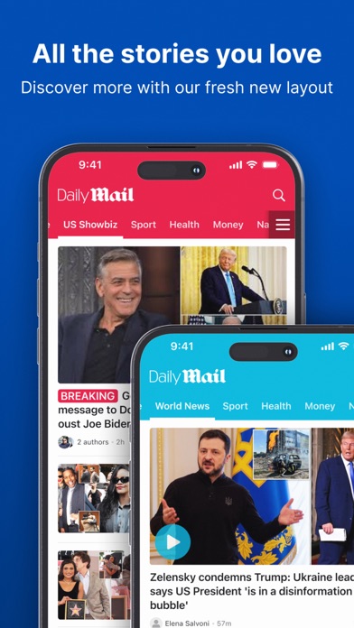 Daily Mail: Breaking News Live App Store screenshot 2