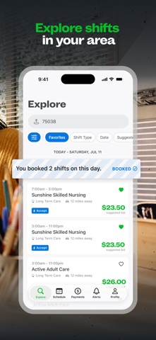 ShiftKey - PRN Healthcare Jobs App Store screenshot 2