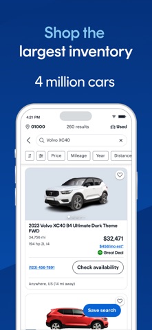 CarGurus: Used & New Cars App Store screenshot 1