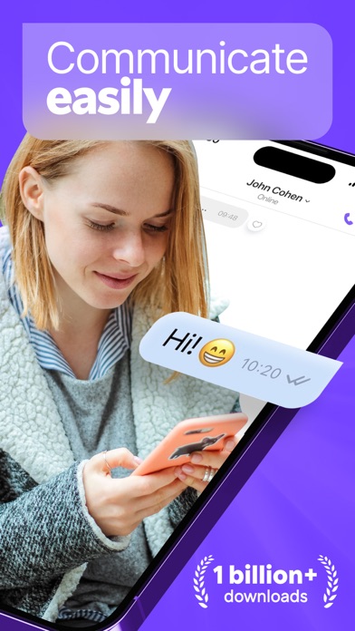 Rakuten Viber Messenger App Store screenshot 1