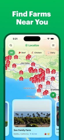 Localize - Farmers Market App Store screenshot 1