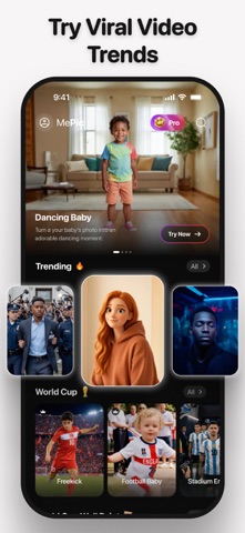 MePic－AI Photo Video Generator App Store screenshot 1