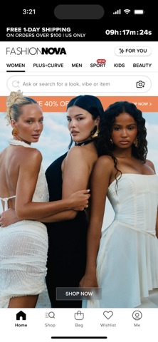 Fashion Nova: Trendy Shopping App Store screenshot 1