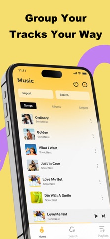 SonicNest-Music Player App Store screenshot 1