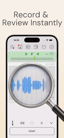 Smart Metronome & Tuner App Store screenshot 2