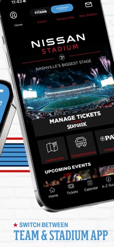 Titans + Nissan Stadium App Store screenshot 2