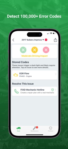 FIXD OBD2 Scanner App Store screenshot 2